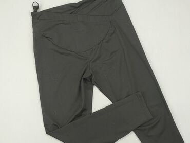 dzianinowe spodnie z szerokimi nogawkami: Material trousers, Shein, S (EU 36), condition - Good