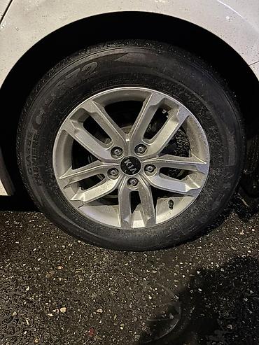 kia optima diskləri: KIA orijinal yüngül lehimli disklər və şinlər komplekti - — 3