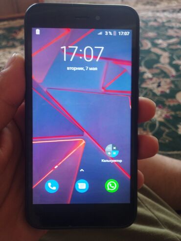 Мобильные телефоны и аксессуары: Xiaomi, Redmi Go, Б/у, 16 ГБ, цвет - Черный, 2 SIM