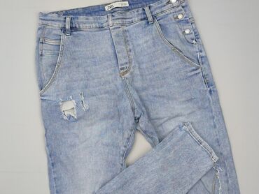 spodnie zebra h m: Zara, Jeans for women, size S (EU 36)