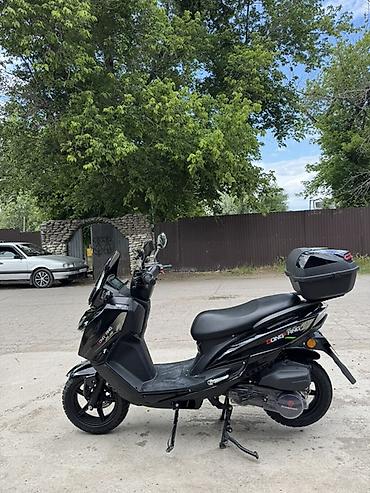 сукутер макси: Продаю Qmax 150кубов Скутер DONGFANG (черный), городской класс — 3