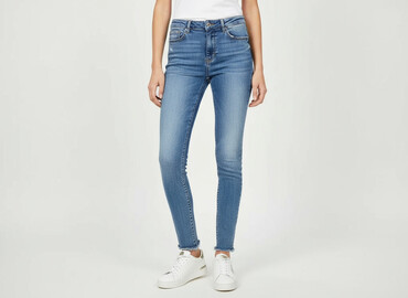 stradivarius jasne jeansy: H&M, Jeans for women, size S