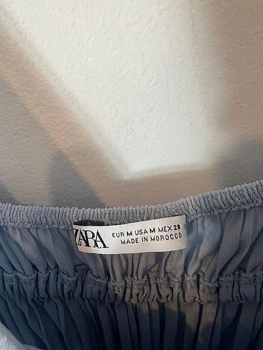 Women's Clothing: Zara komplet – plisirani top i pantalone - Brend: ZARA - Veličina: M — 1