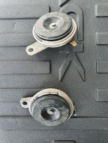 клаксоны: Автомобильные клаксон DENSO (комплект 2 шт.) на subaru outback — 1