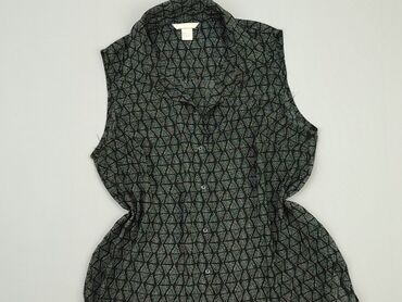 czarne bluzki bez rękawów: Блуза жіноча, H&M, M, стан - Дуже гарний