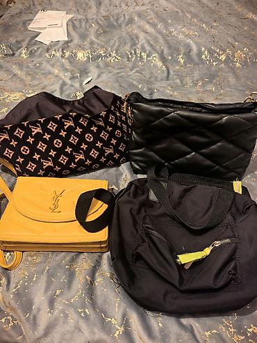 louis vuitton çanta: Qadın çanta dəsti - 4 ədəd müxtəlif model çanta paketi - Rənglər — 1