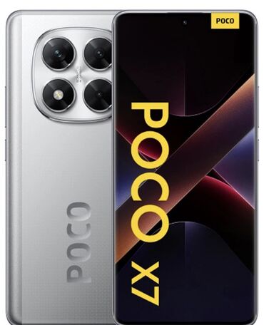 телефоны 1000сом: Poco X7 Pro, Новый, 256 ГБ, цвет - Серый, 2 SIM