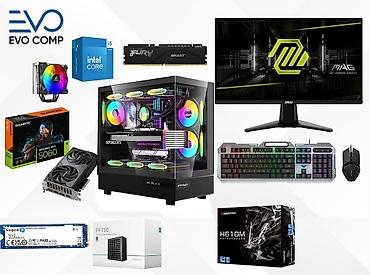Masaüstü kompüterlər və iş stansiyaları: Evo SevenHero Intel Core i5-14400F | 16GB DDR5 RAM | 1TB SSD | RTX — 1