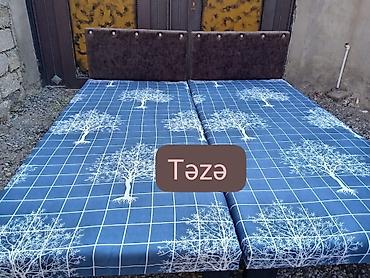 Çarpayılar: Təzə çarpayılar. 1 nəfərlik çarpayılar 60manat. 2 nəfərlik taxt — 23