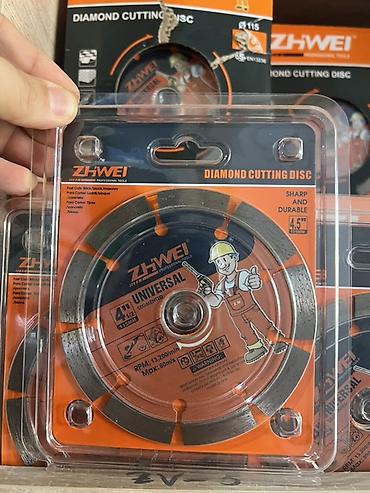 ucuz tavalar: ZHWEI Diamond Cutting Disc – Universal, 4.5" (115 mm), segmented - — 1