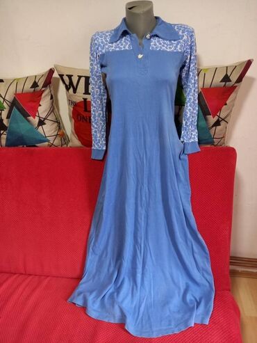 kućna haljina: M (EU 38), color - Light blue