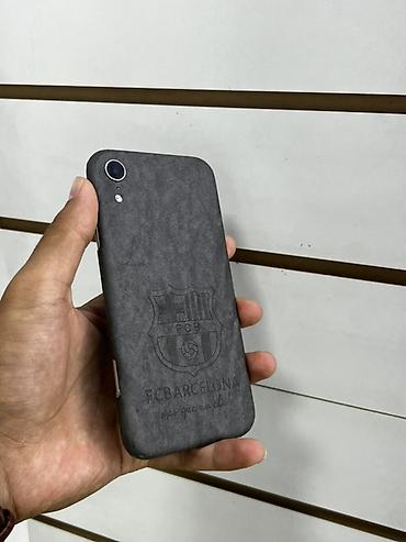 айпод нано: IPhone с чехлом FCB Barcelona Айфон хр 128гб Фейс✅ Акб 81%✅ Срочно — 2