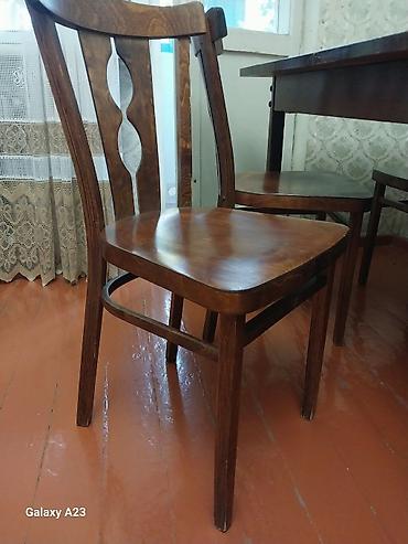 Stol + 6 stul satılır, yaxşı veziyyat, stol acılır