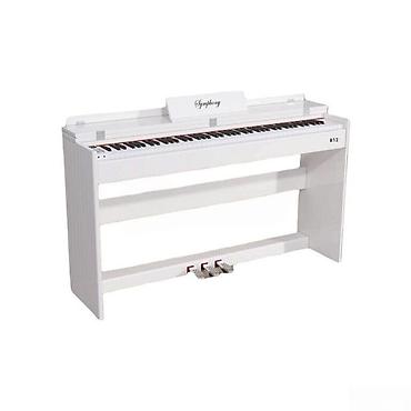 Elektron piano "Symphony 812 WH"Symphony Elektron Piano 812 WH Təsvir