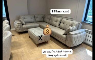 Digər mebel: Künc divan, Yeni, Açılan, Bazalı