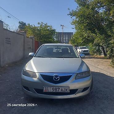мазда бу: Mazda 6: 2004 г., 2 л, Автомат, Бензин, Седан — 2