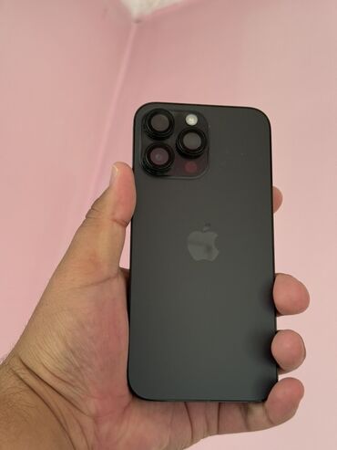 аренда экрана: IPhone 14 Pro Max, Б/у, 256 ГБ, Black Titanium, Защитное стекло, Чехол, 79 %
