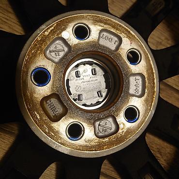 Диски: Литые Диски R 17 Honda, Комплект, отверстий - 5, Б/у — 12