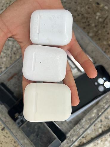 ayfon 12 pro: AirPods tipli simsiz qulaqcıq üçün 3 ədəd şarj qutusu Xüsusiyyətlər — 3