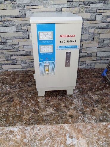 3 faza generator: İşlənmiş, Ev üçün, 1 faza, Gərginliy stabilizatoru, 220/110 V, Pulsuz çatdırılma, Kredit yoxdur