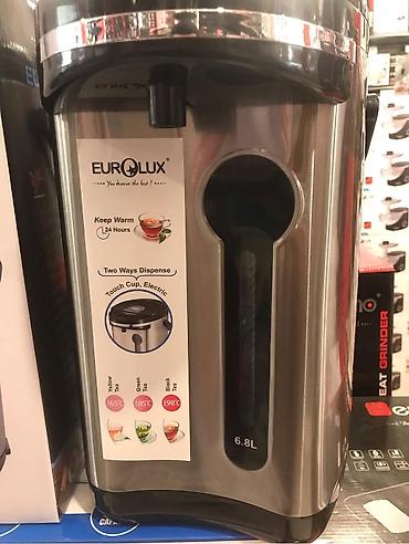 eurolux samovar: Termopot Eurolux, 6 l, Yeni, Rayonlara çatdırılma, Ünvandan götürmə, Ödənişli çatdırılma — 2