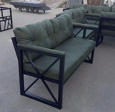 Bağ divan və kreslo dəstləri: Yeni, Metal, Azərbaycan — 8