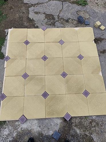 tulcinka yağı: Dezainli beton fəhlə daşı / landşaft döşəmə plitələri - Material — 9