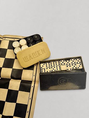 denalg collection: SSRİ dövrü Şaşki və Domino 3-nün qiyməti 25 manat — 1