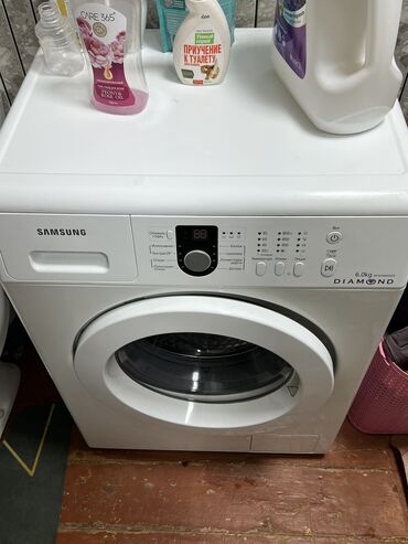 продаю стиральную машинку: Стиральная машина Samsung, Б/у, Автомат, До 6 кг, Узкая