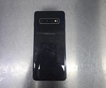 Apple iPhone: Samsung Galaxy S10, rəng - Qara, Barmaq izi