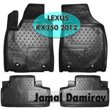 avto çxol: Lexus rx350 2012 üçün poliuretan ayaqaltılar. Полиуретановые коврики