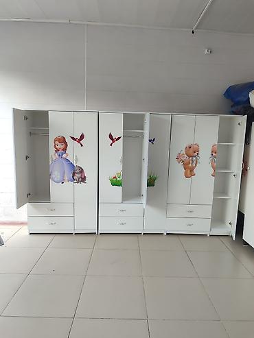 Детские шкафы: Акция !!! Супер цена на Шкаф трехстворчатый Размеры Высота 180 см — 10