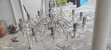 ucuz lusturlar: Çılçıraq, 10 və daha çox lampa, Metal — 3