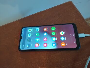 samsung a90: Samsung Galaxy A03s, 32 GB, rəng - Qara, Barmaq izi, İki sim kartlı