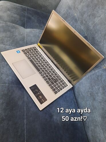 Acer notebook yeni.4 ram/256 yaddas tek sexsiyyet vesiqesi ile ilkin