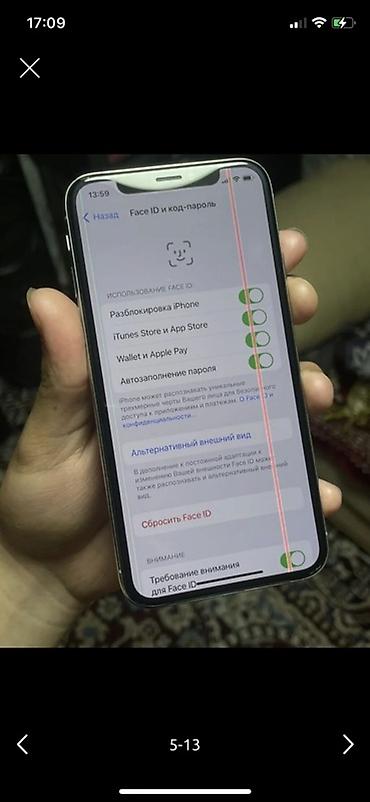 Apple iPhone: IPhone X, Б/у, 64 ГБ, Серебристый, Чехол — 2