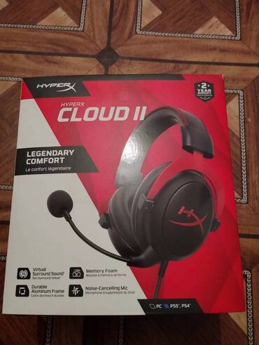 hyperx cloud core: Продаю наушники Hyper Cloud II. Село Нижняя Аларча.Сельсовет.Улица