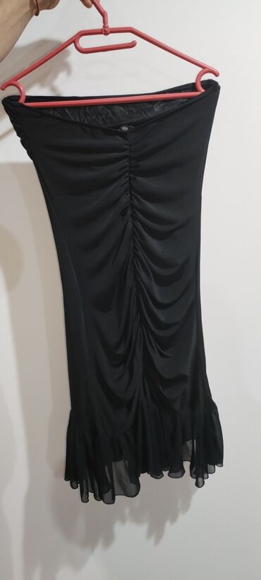 lepršava svečana haljina: S (EU 36), color - Black, Evening, Without sleeves
