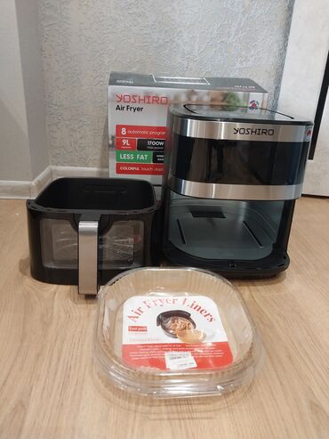 Fritozlar: Yoshiro Air Fryer. Noyabr ayında hədiyyə alınıb və bir dəfə işlənib — 1