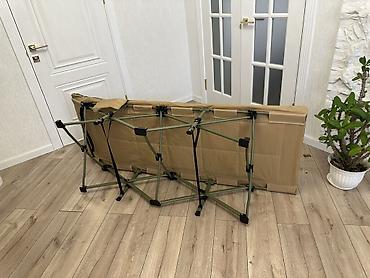 camp: Раскладная туристическая кровать (camping cot) - Тип: полноразмерная — 5