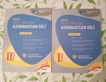 Qaşıqlar: Azərbaycan dili dim test toplusu 1ci hisse və 2ci hisse. Rm Nəşriyyati
