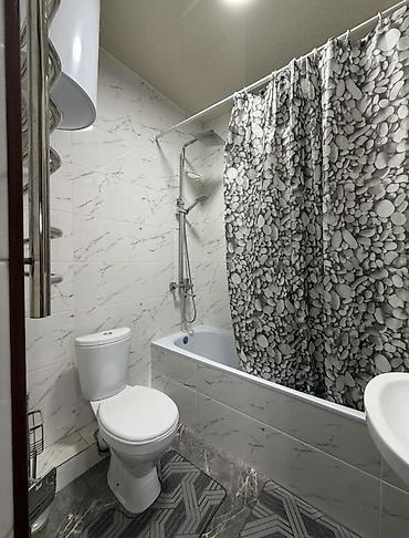 Продажа квартир: 2 комнаты, 59 м², Асанбай мкр Элитка, 7 этаж, ПСО (под самоотделку) — 5