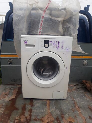 стеллаж над стиральной машиной: Стиральная машина Samsung, Б/у, Автомат, До 5 кг