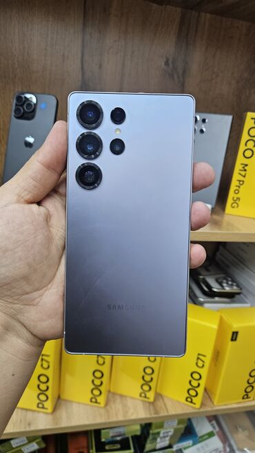 стекло для телефона: Samsung S25 Ultra, Б/у, 256 ГБ, В рассрочку, eSIM
