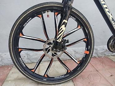 İdman velosipedləri: BMX GT-R dağ velosipedi - Rəng: qara, mavi və narıncı-aksentli - — 6
