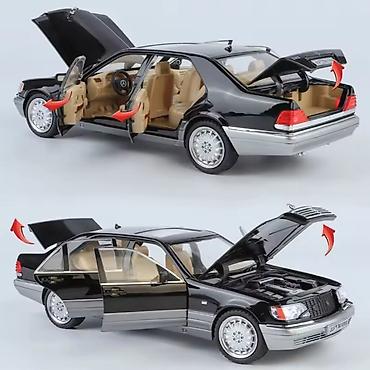 mini mercedes: Maket avtomobil – Mercedes-Benz S-Class W140 (miqyas 1:18) - Korpusu — 1
