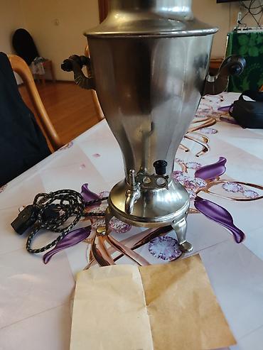 Samovarlar: İşlənmiş Elektrik Samovar, 3 l — 4