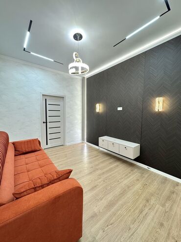 жк нью сити: 1 бөлмө, 38 кв. м, Элитка, 3 кабат, Дизайнердик ремонт