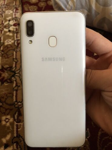 телефон самсунг цена: Samsung Galaxy A30, Б/у, 64 ГБ, цвет - Белый, 2 SIM