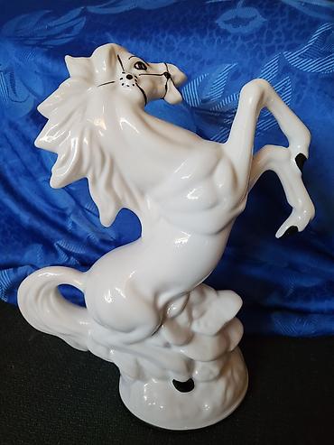flasa: Porcelanska,vintaz figura konja. Porcelanska figura,perfektna,sve na — 9